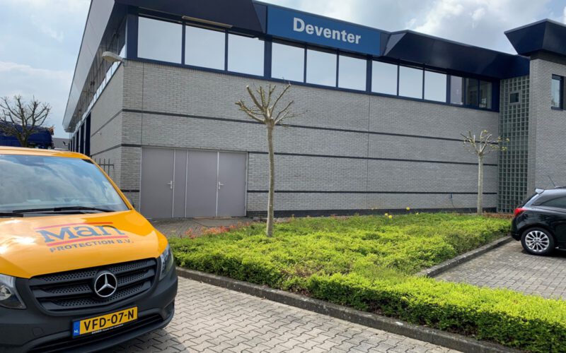 Warmtewerende glasfolie geplaatst bij Scania Deventer